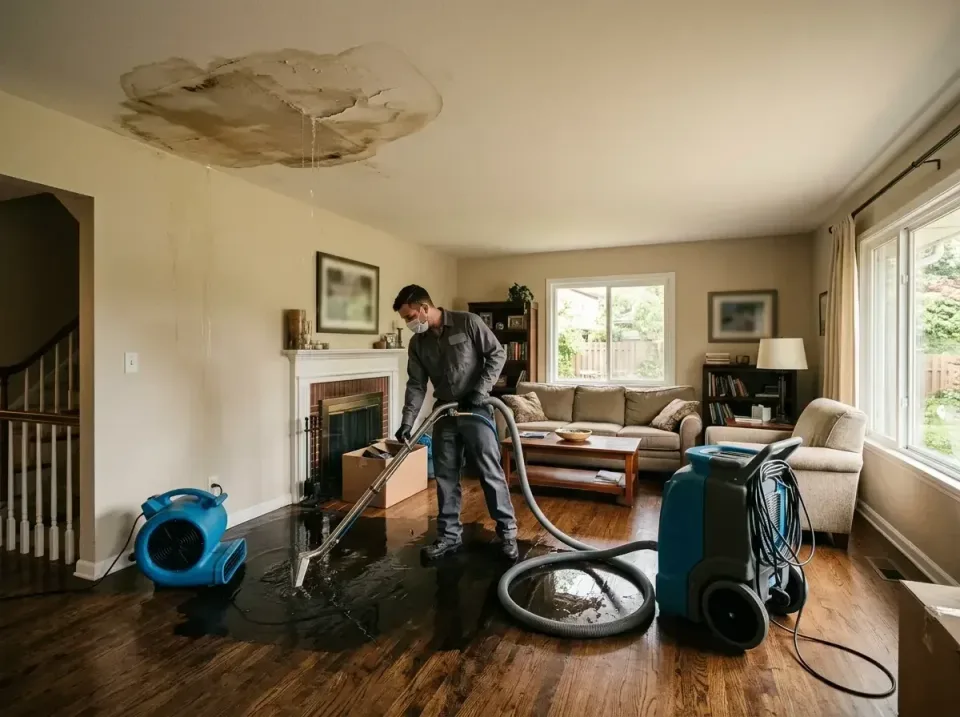 attic-pipe-burst-ceiling-drip-008 — frequently asked questions, Water Damage Restoration & Carpet Care in Lackawanna, NY